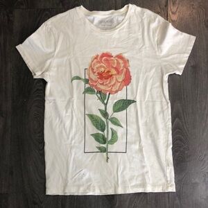 Shawn Mendes The Tour rose concert t shirt white 100% cotton size small